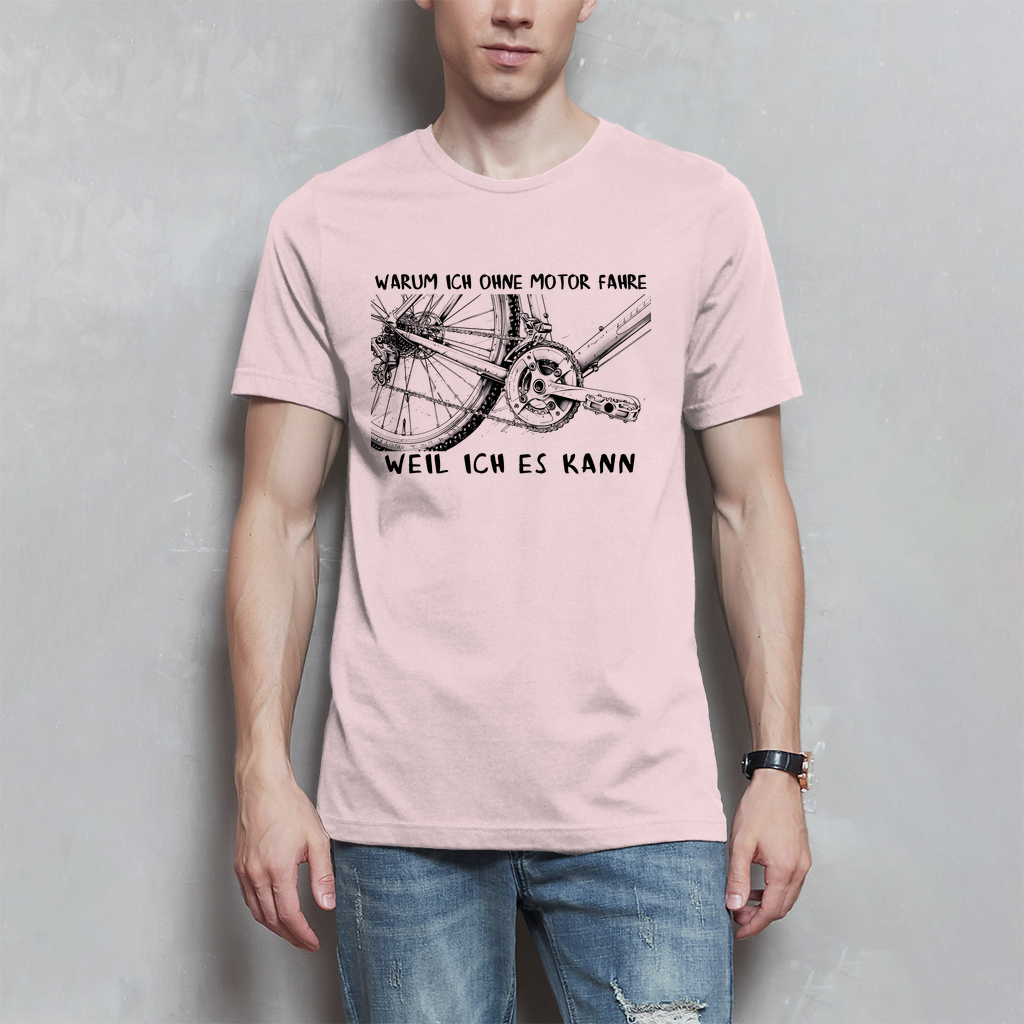 T-Shirt Fahrrad Shirts -Fahrrad Shirts " Weil ich es kann" Variante1