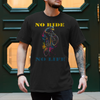 Fahrrad-T-Shirt Spruch: NO RIDE NO LIFE – Vorderansicht