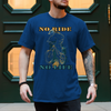 Fahrrad-T-Shirt Spruch: NO RIDE NO LIFE 2 – Vorderansicht