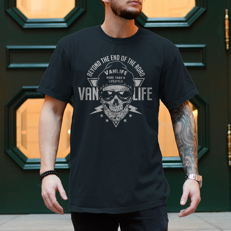 „Beyond the End of the Road“ Vanlife-Adventure Shirt