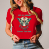 Damen „Boho Vanlife – More than a Lifestyle“ Abenteuer-Shirt! – Vorderansicht