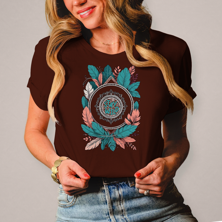Stay Wild – Das Boho Camper Shirt für echte Vanlife-Fans