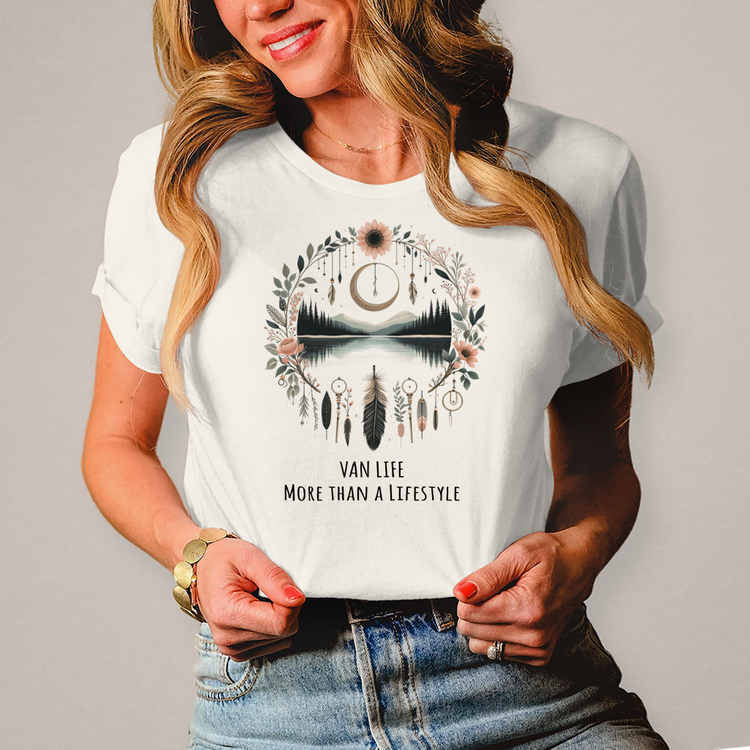 Damen Van Life More Than a Lifestyle – Stylisches Camper T-Shirt 