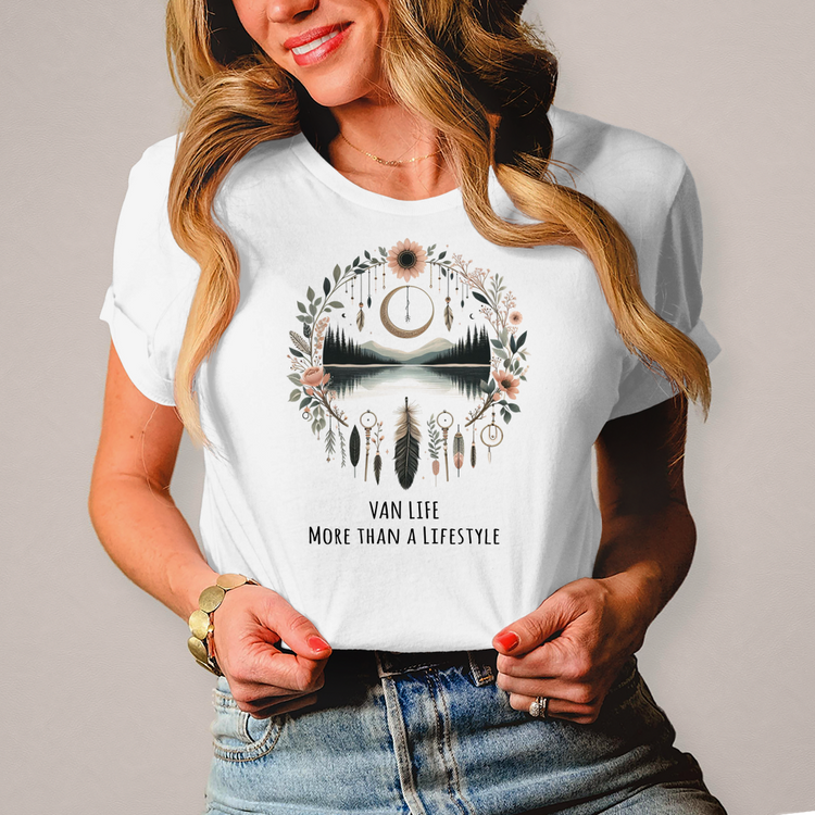 Damen Van Life More Than a Lifestyle – Stylisches Camper T-Shirt 