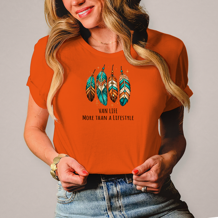 Damen Vanlife Boho Style – More Than a Lifestyle T-Shirt – Vorderansicht