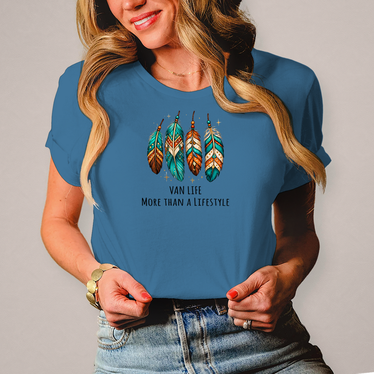 Damen Vanlife Boho Style – More Than a Lifestyle T-Shirt – Vorderansicht