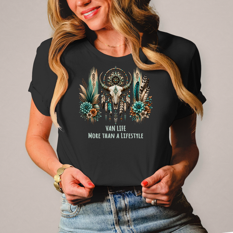Damen Van Life More Than a Lifestyle – Stylisches Camper T-Shirt
