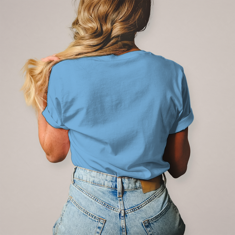 Damen Camper Shirt: Frech, Böse, Ungezähmt – Aber Camperin | Lustiges Camperin T-Shirt – Rückansicht