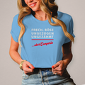 Frech, Böse, Ungezähmt – Aber Camperin | Lustiges Camperin T-Shirt