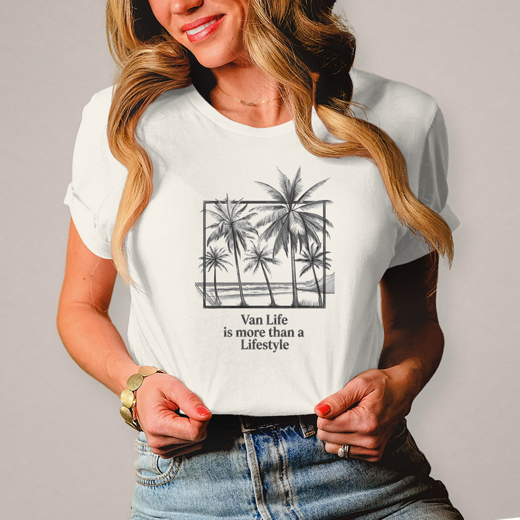 Damen T-Shirt Van Life:Van Life Is More Than A Lifestyle Shirt