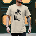 Camper Shirt: Van Life Shirt mit Palmen Motiv