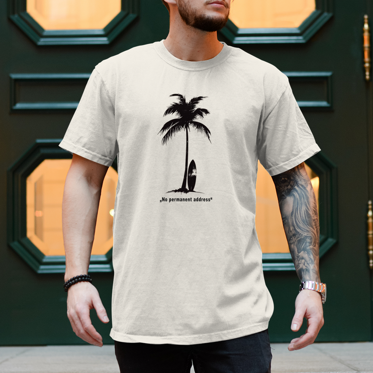 Van Life No Permanent Address Shirt – Freiheit ohne festen Wohnsitz