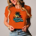 Damen T-Shirt beach vanlife