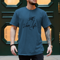 Herren T-Shirt Van Life Palm Motiv