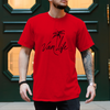 Van Life T-Shirt Motiv mit einer stilvollen Palme,