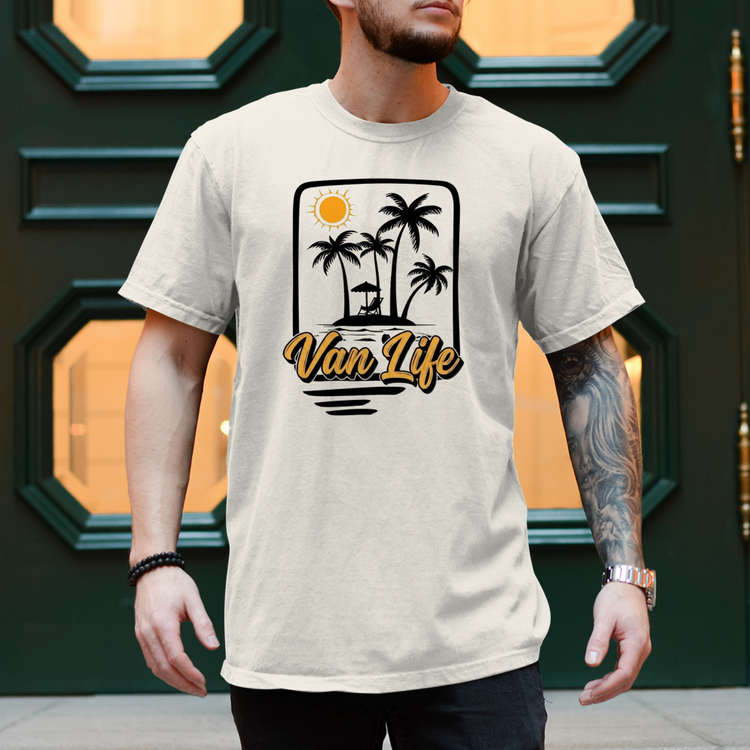 Vanlife Palmen Sonne T-Shirt