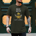 It’s Beer Time Happy Campers T-Shirt – Lustiges Camping Motiv