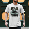  Van Life Shirt unter Palmen – Vintage Roadtrip Feeling