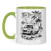 Campertasse zweifarbig Tasse: More Than A Lifestyle Van