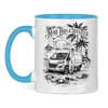 Campertasse zweifarbig Tasse: More Than A Lifestyle Van