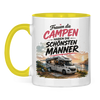 Campertasse zweifarbig Tasse: frauen die campen