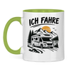 Tasse zweifarbig Partner Shirt Ich Fahre