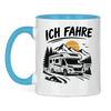 Tasse zweifarbig Partner Shirt Ich Fahre
