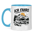 Tasse zweifarbig Partner Shirt Ich Fahre