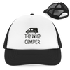 Retro Trucker Cap Vanlife: The wild Camper – Vorderansicht