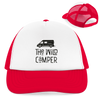 Retro Trucker Cap Vanlife: The wild Camper – Vorderansicht