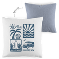 Kopfkissen zweifarbig Van Life Van Life Vipes Roam Free Now