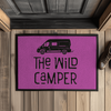 Fußmatte mit Gummirand Van Life: The wild Camper