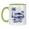 Tasse zweifarbig Van Life Good Times Chase Waves