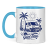Tasse zweifarbig Van Life Good Times Chase Waves