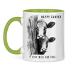 Wohnmobil Tasse mit Spruch & Camping Motiv  Happy Camper Stay wild and Free
