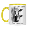 Wohnmobil Tasse mit Spruch & Camping Motiv  Happy Camper Stay wild and Free