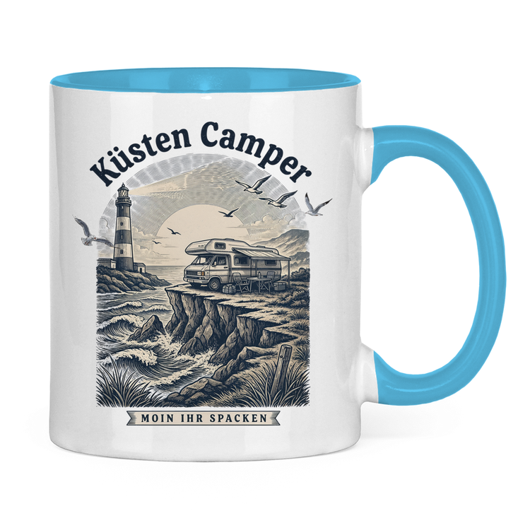 Wohnmobil Tasse mit Spruch - Geschenk Camping Motiv
