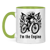 Campertasse zweifarbig Tasse: I´m thr Energien