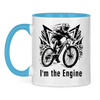 Campertasse zweifarbig Tasse: I´m thr Energien