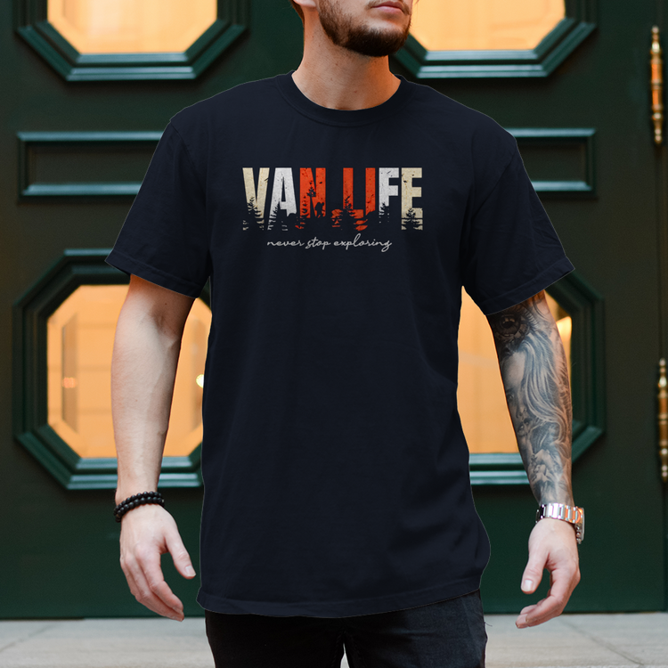 Van Life  Shirt: Van Life – Freiheit auf vier Rädern