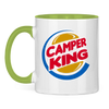Campertasse zweifarbig Tasse: Camper King