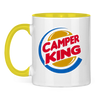 Campertasse zweifarbig Tasse: Camper King