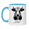 Campertasse zweifarbig Tasse: Allgäu