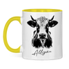 Campertasse zweifarbig Tasse: Allgäu