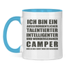 Campertasse zweifarbig Tasse: Wunder schöner Camper