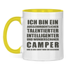 Campertasse zweifarbig Tasse: Wunder schöner Camper