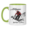 Campertasse zweifarbig Tasse: Allgäu What Else
