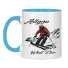 Campertasse zweifarbig Tasse: Allgäu What Else