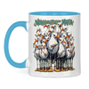 Campertasse zweifarbig Tasse: Norddeutsche Mafia