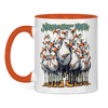 Campertasse zweifarbig Tasse: Norddeutsche Mafia